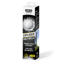 Exploding Prank Golf Balls - 4 Pack
