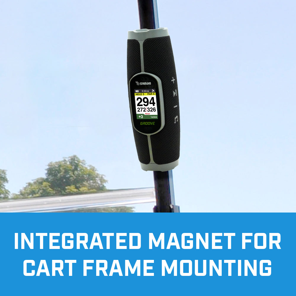 Swami Groove GPS Wireless Speaker Combo – IZZO Golf