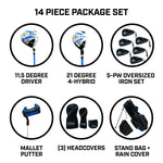 EZ2 14 Piece Complete Golf Set - Men's Right Handed Set