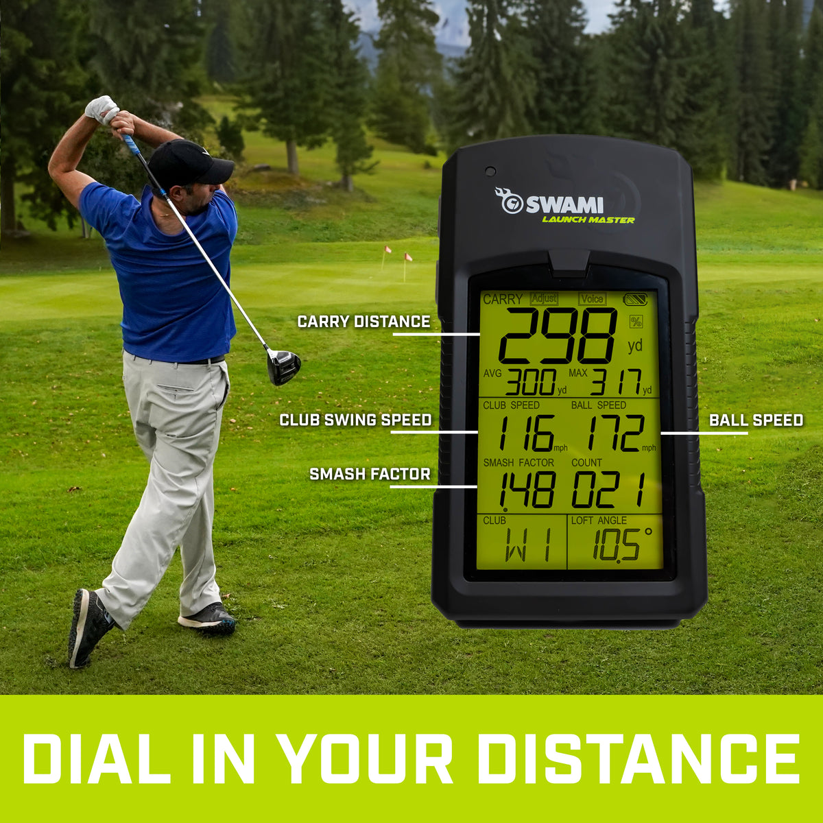 Swami Launch Master Golf Launch Monitor