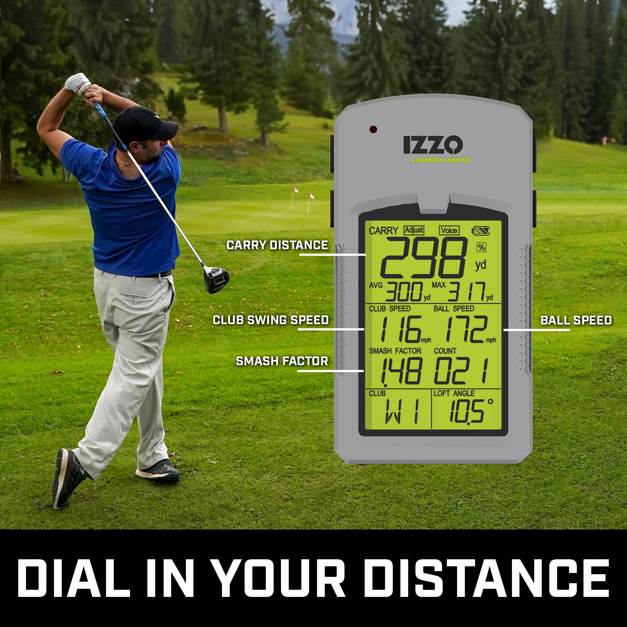 Launch Mate Launch Monitor – IZZO Golf