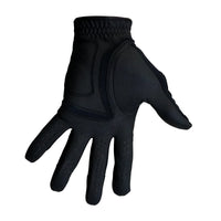 Universal Fit Golf Glove - Black (Right Handed Golfers Only)
