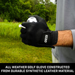 Universal Fit Golf Glove 1 or 2 Pack (Right Handed Golfers Only)