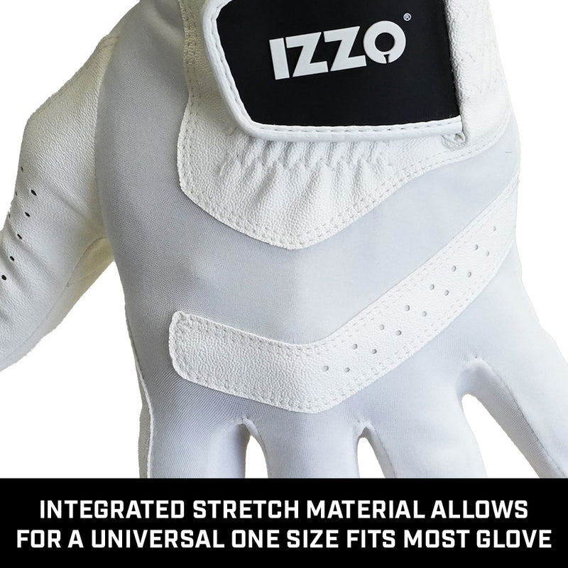 Universal Fit Golf Glove 1 or 2 Pack (Right Handed Golfers Only)
