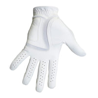 Universal Fit Golf Glove - White (Right Handed Golfers Only)