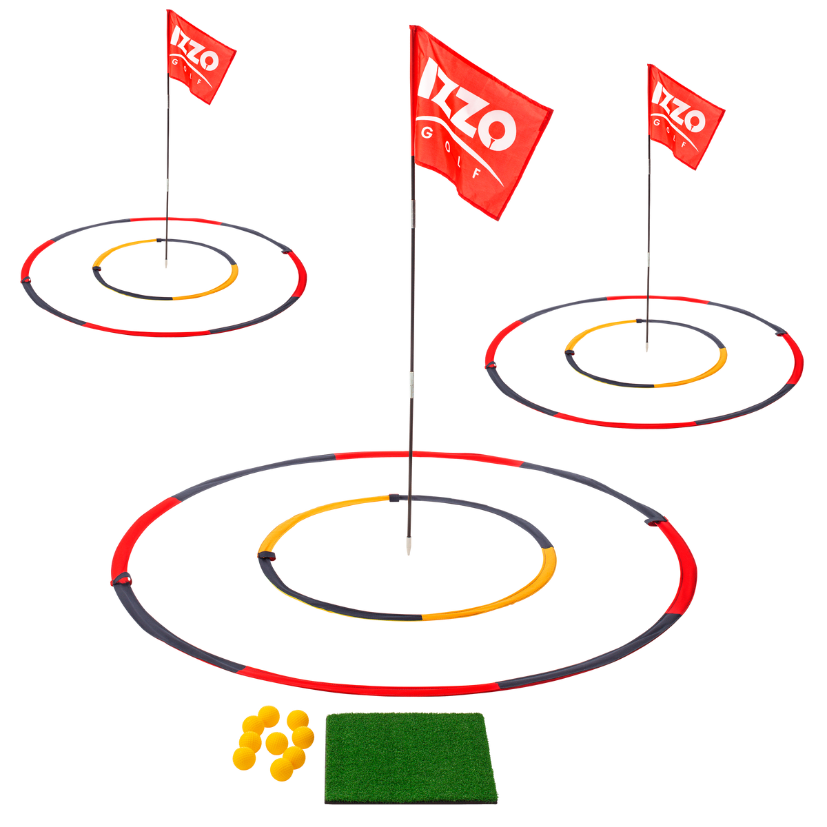 Backyard Bullseye Golf Practice Set