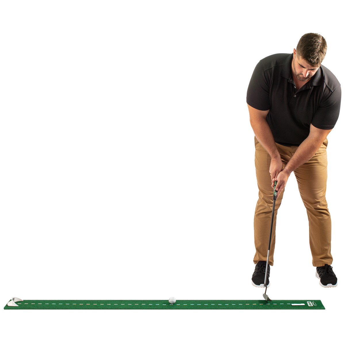 Putting Mat With Mirror