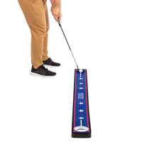 Patriotic Putting Mat - Red, White & Blue