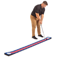 Patriotic Putting Mat - Red, White & Blue