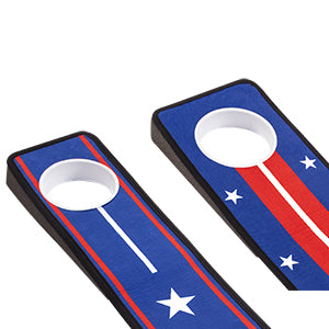 Patriotic Putting Mat - Red, White & Blue