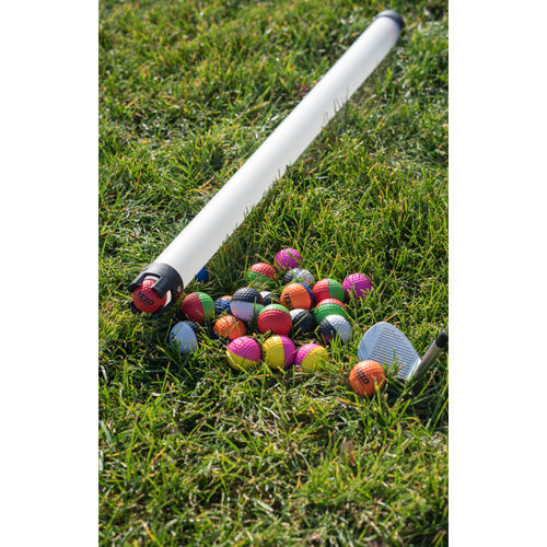 Shagger Bundle: Tru Spin Foam Practice Balls & Ball Shagger