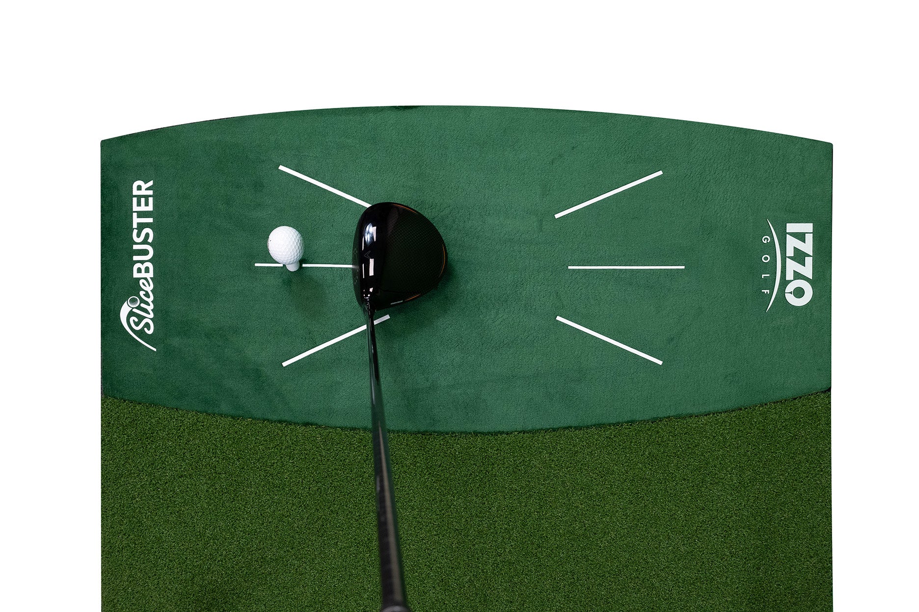 Slice Buster 3' x 5' Large Hitting Mat – IZZO Golf