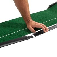 Dual Hole Auto Return Putting Mat
