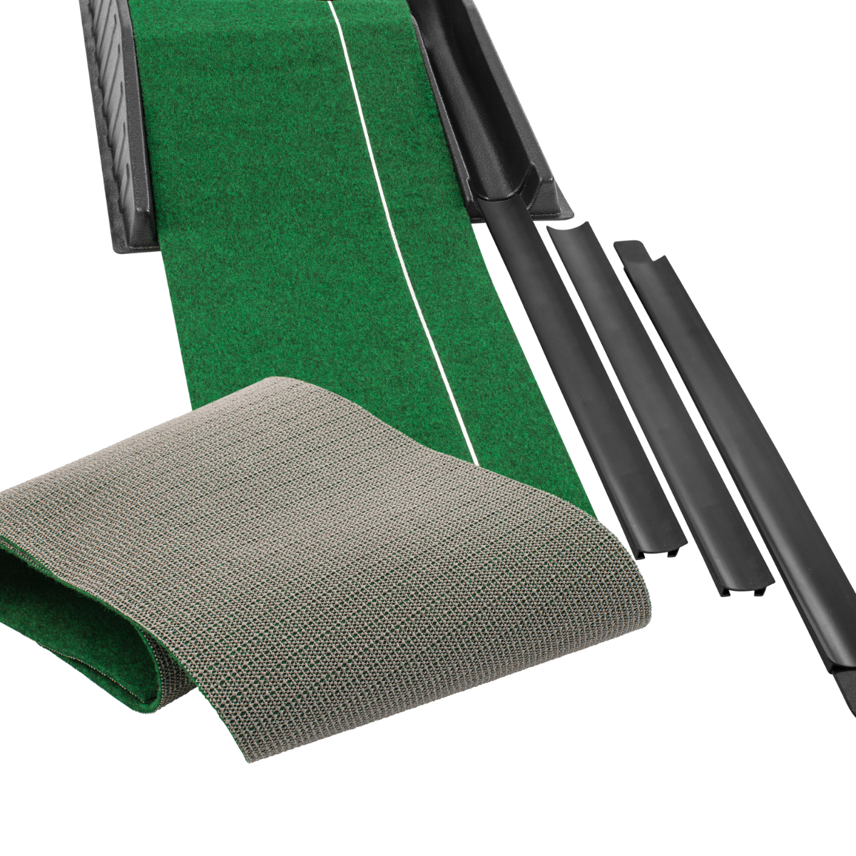 Dual Hole Auto Return Putting Mat