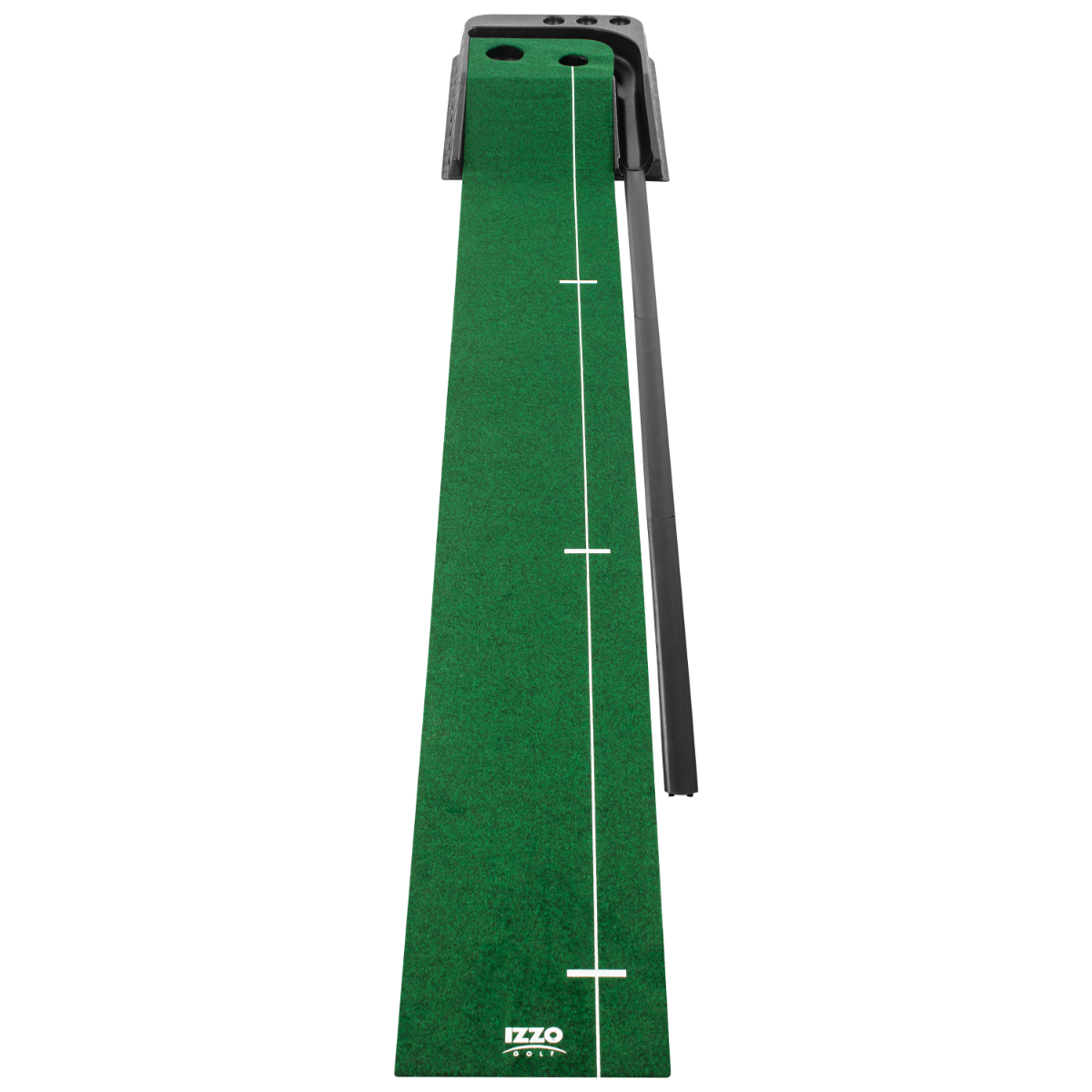 Dual Hole Auto Return Putting Mat