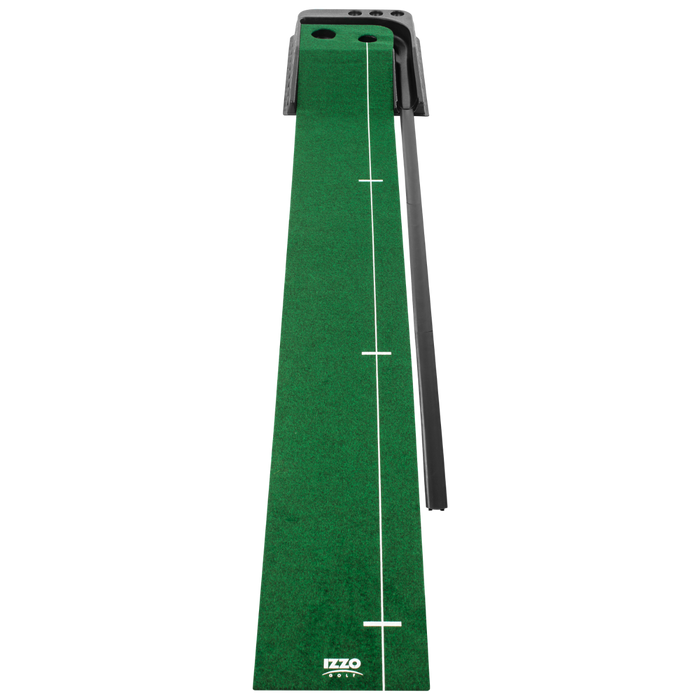 Dual Hole Auto Return Putting Mat