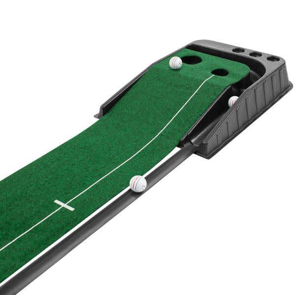 Dual Hole Auto Return Putting Mat