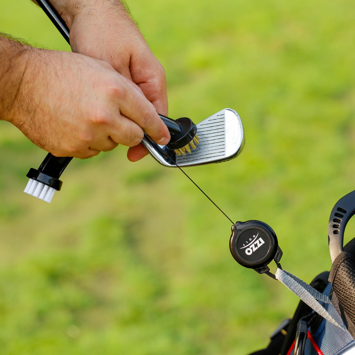 Dual Golf Club Brushes