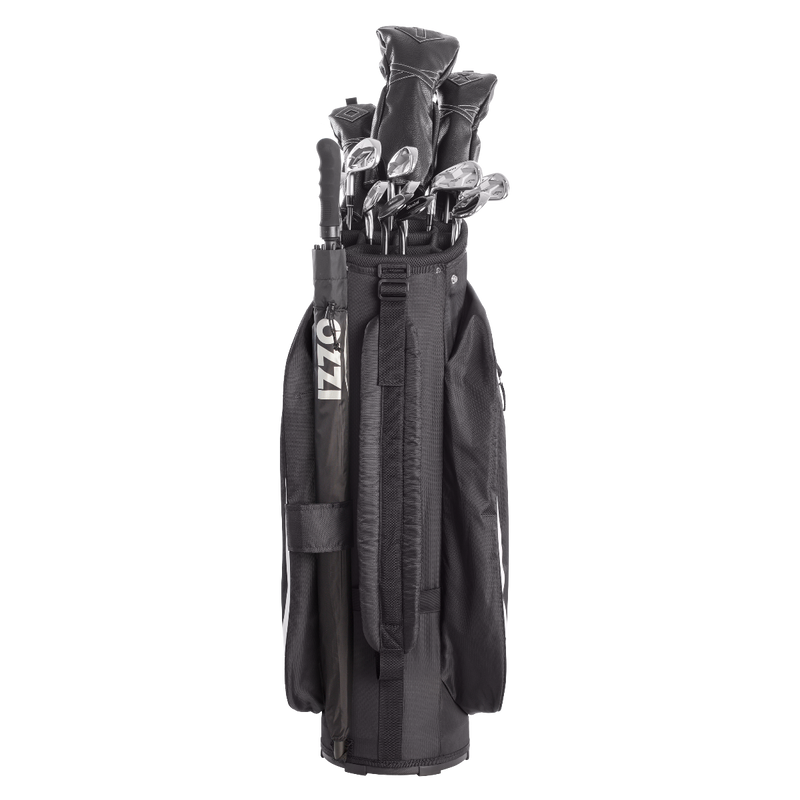 Izzo Golf Ultra-Lite Cart Bag - Black