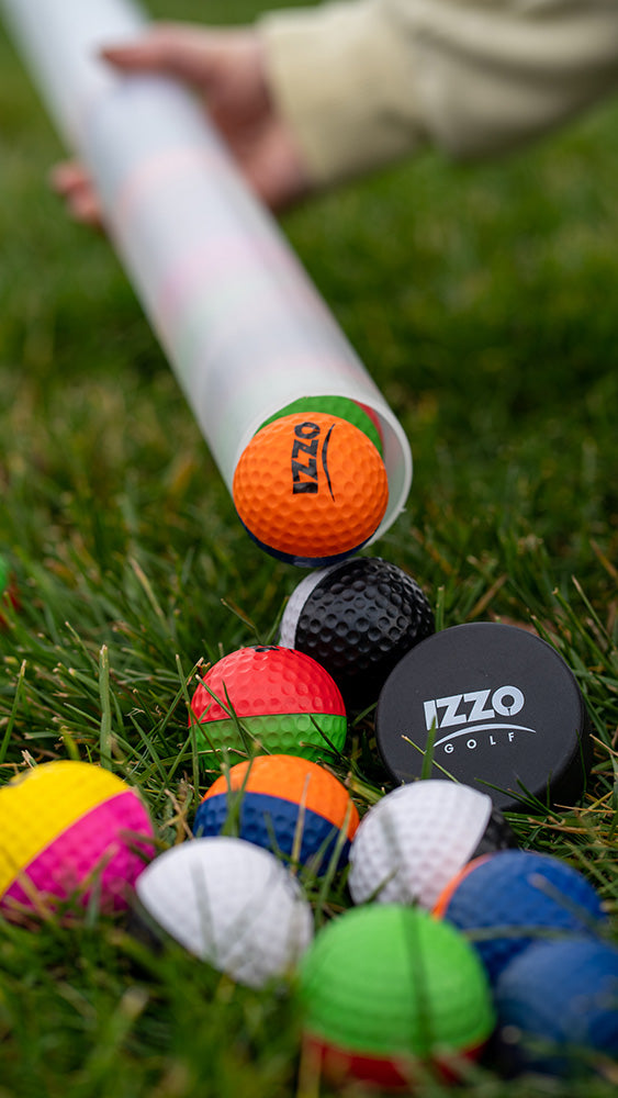 Shagger Elearning Shagger Bundle: Tru Spin Foam Practice Balls & Ball Shagger – IZZO Golf