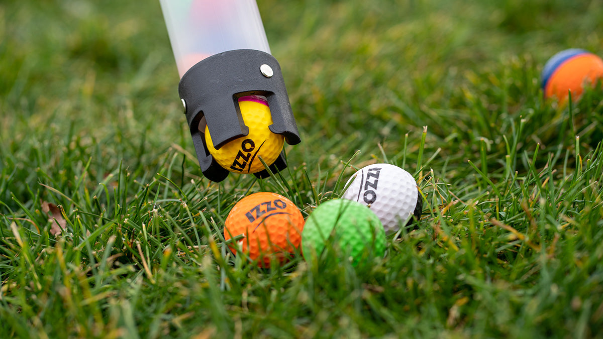 Shagger Bundle: Tru Spin Foam Practice Balls & Ball Shagger