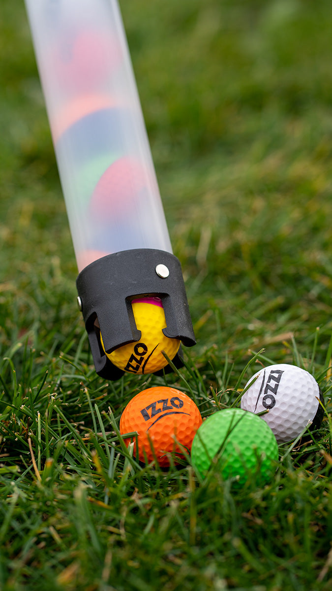 Shagger Bundle: Tru Spin Foam Practice Balls & Ball Shagger
