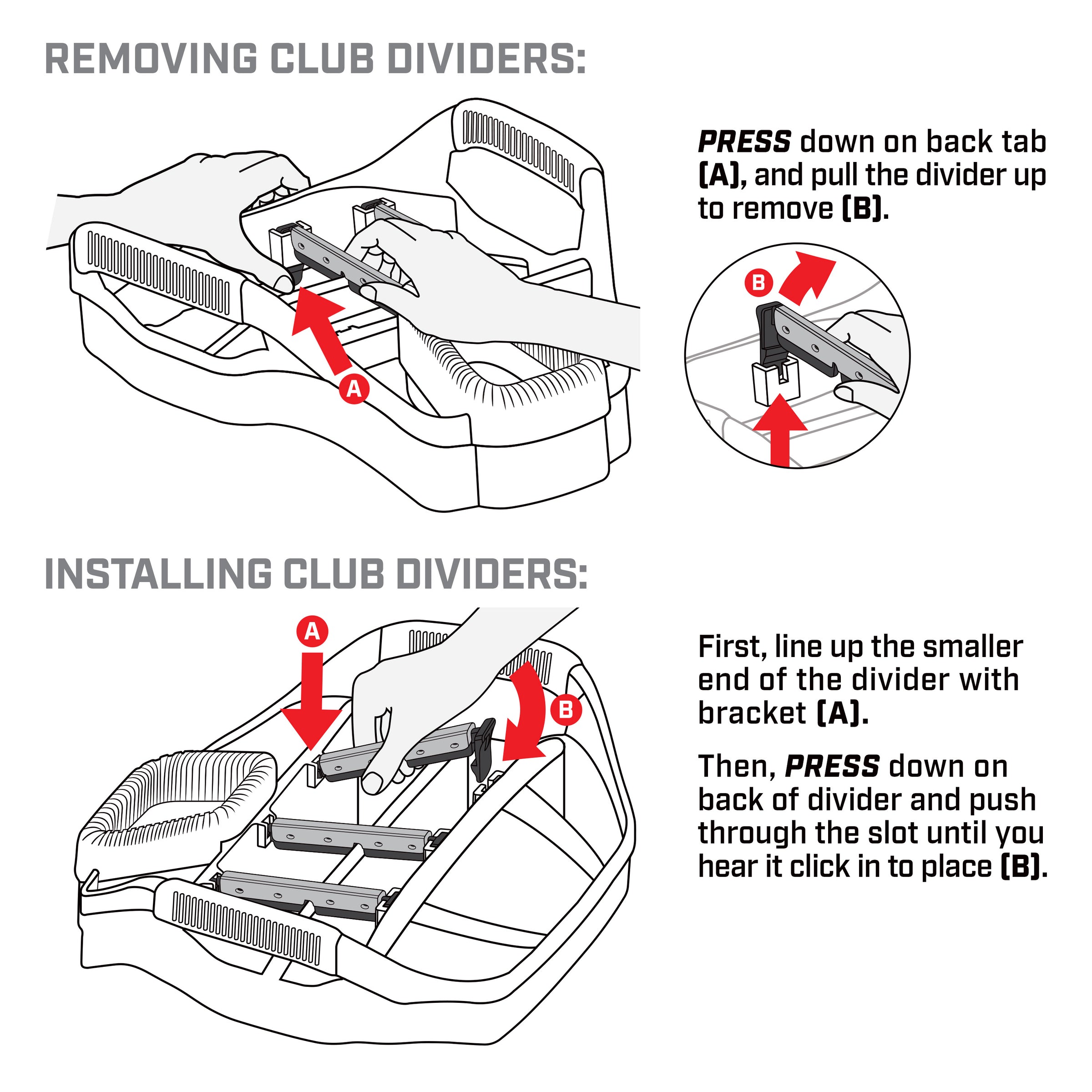 Transport Golf Cart Bag Featuring My Way Club Divider IZZO Golf transport-golf-cart-bag-featuring-my-way-club-divider-izzo-golf